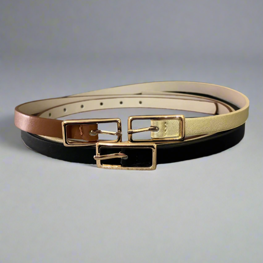 3 colors belts Set
