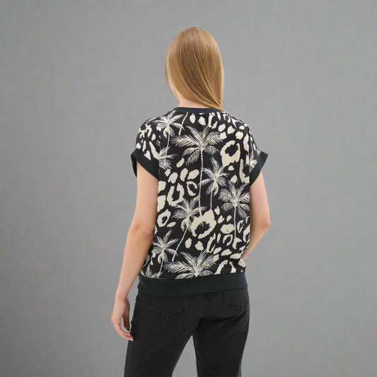 The Exotic Print Relaxed T-Shirt