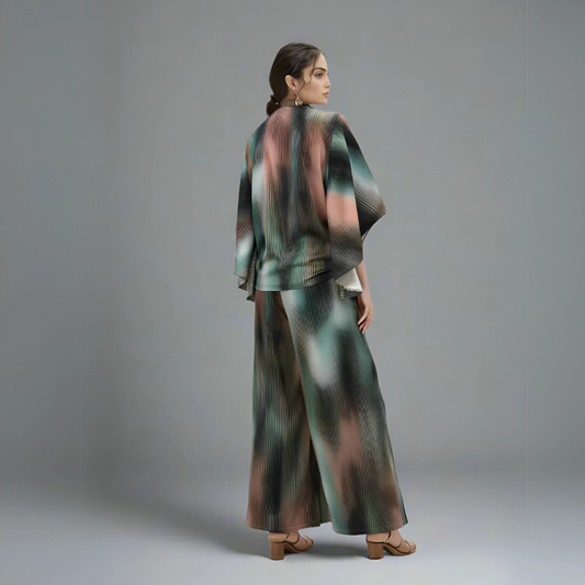The Pleated Ombre Co-ord Set