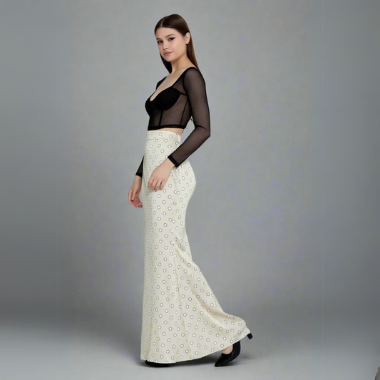 The Polka Dot Maxi Skirt