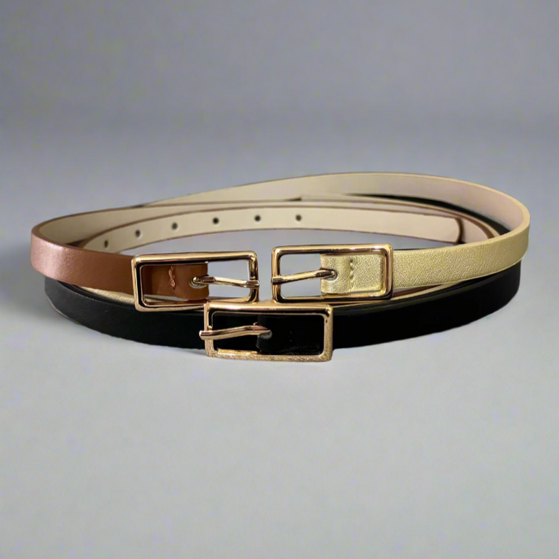 3 colors belts Set