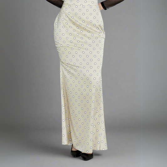 The Polka Dot Maxi Skirt