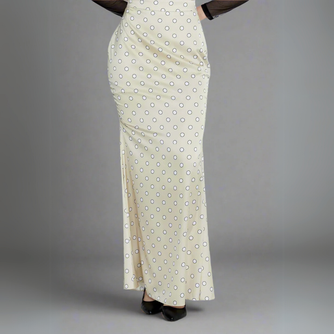 The Polka Dot Maxi Skirt