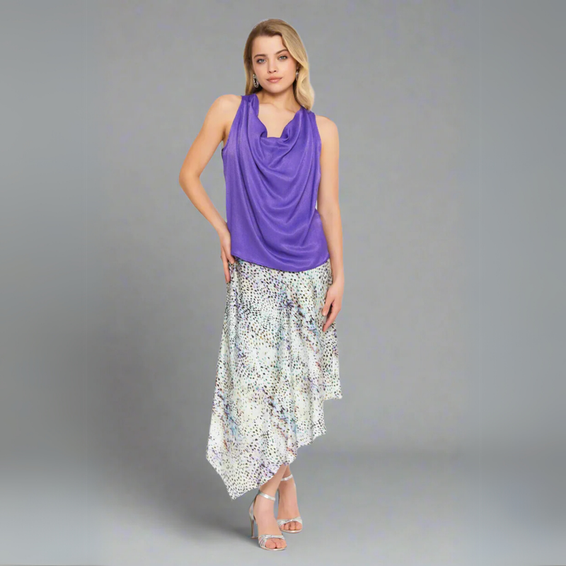 The Patterned Skirt Outfit