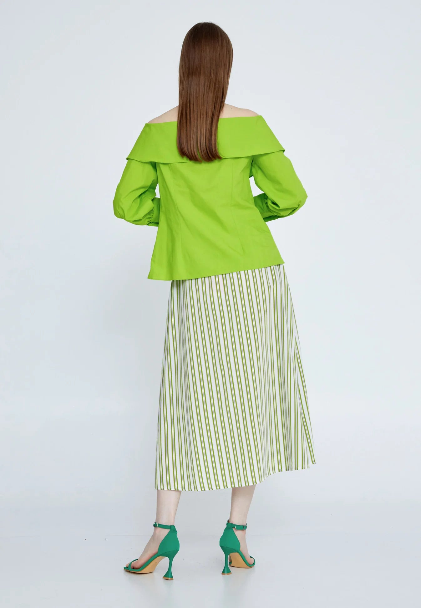 The Chic Off-Shoulder Tie-Front Blouse